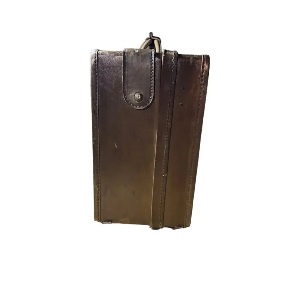 Hartmann Belting Brown Leather Briefcase Attache Vintage Carry On